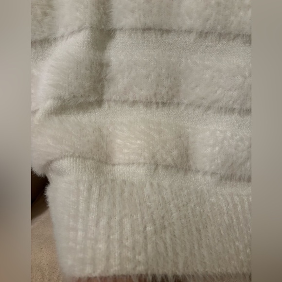 Milly fuzzy stripes snow bunny sweater - Picture 11 of 15